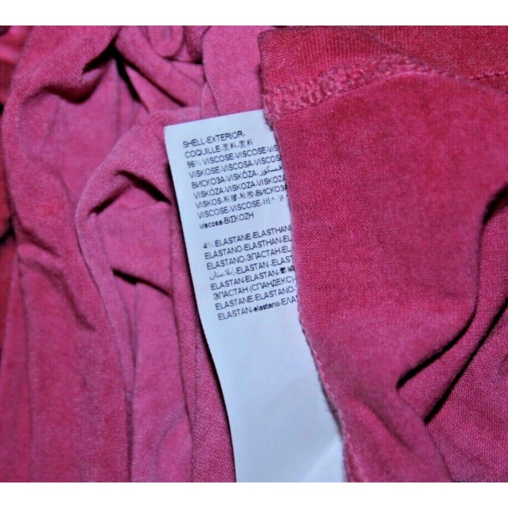 DESIGUAL Leticia Womens Belted Adjustable Plunge V-Neck Burgundy Mini Dress SZ S - Picture 12 of 12